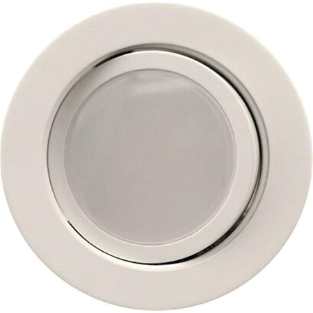 Nicor 4 in. 597 Lumens LED Gimbal Downlight Retrofit Kit DLG4-10-120-2K-WH